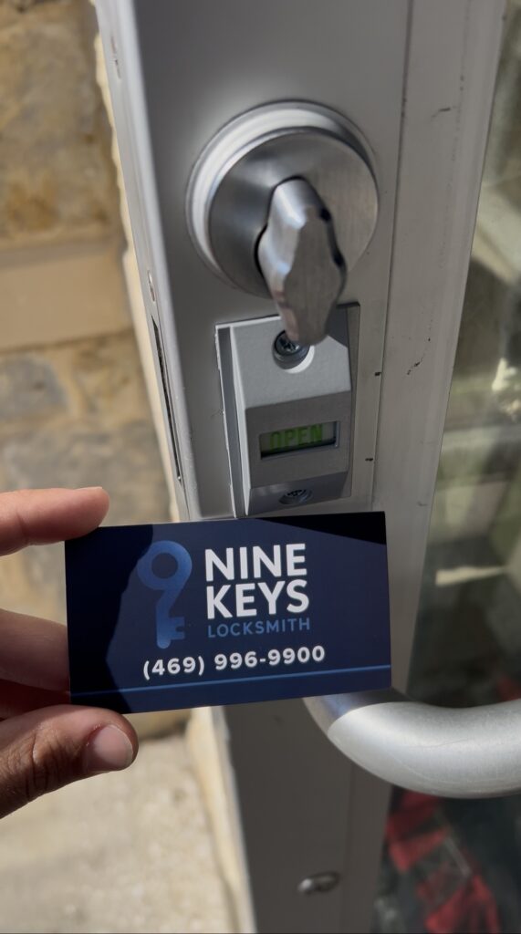 Commercial locksmith service in Richardson TX door lock repair and access solution